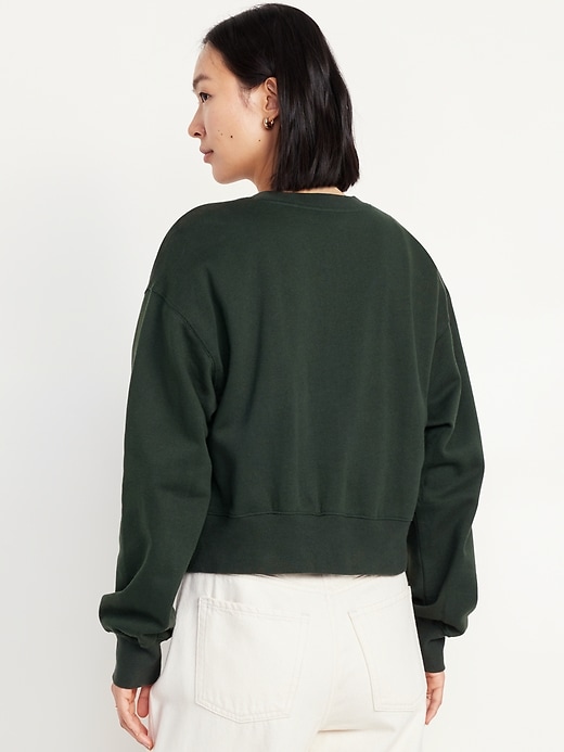 Image number 2 showing, SoComfy Crop Sweatshirt