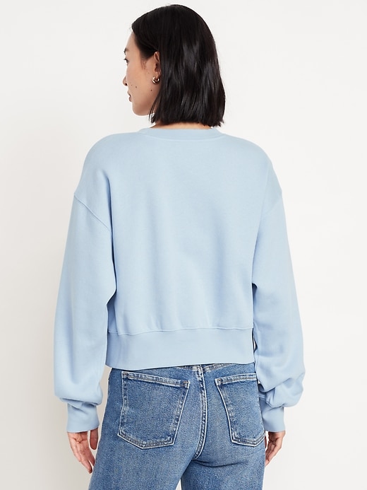 Image number 5 showing, SoComfy Drop-Shoulder Crew-Neck Sweatshirt