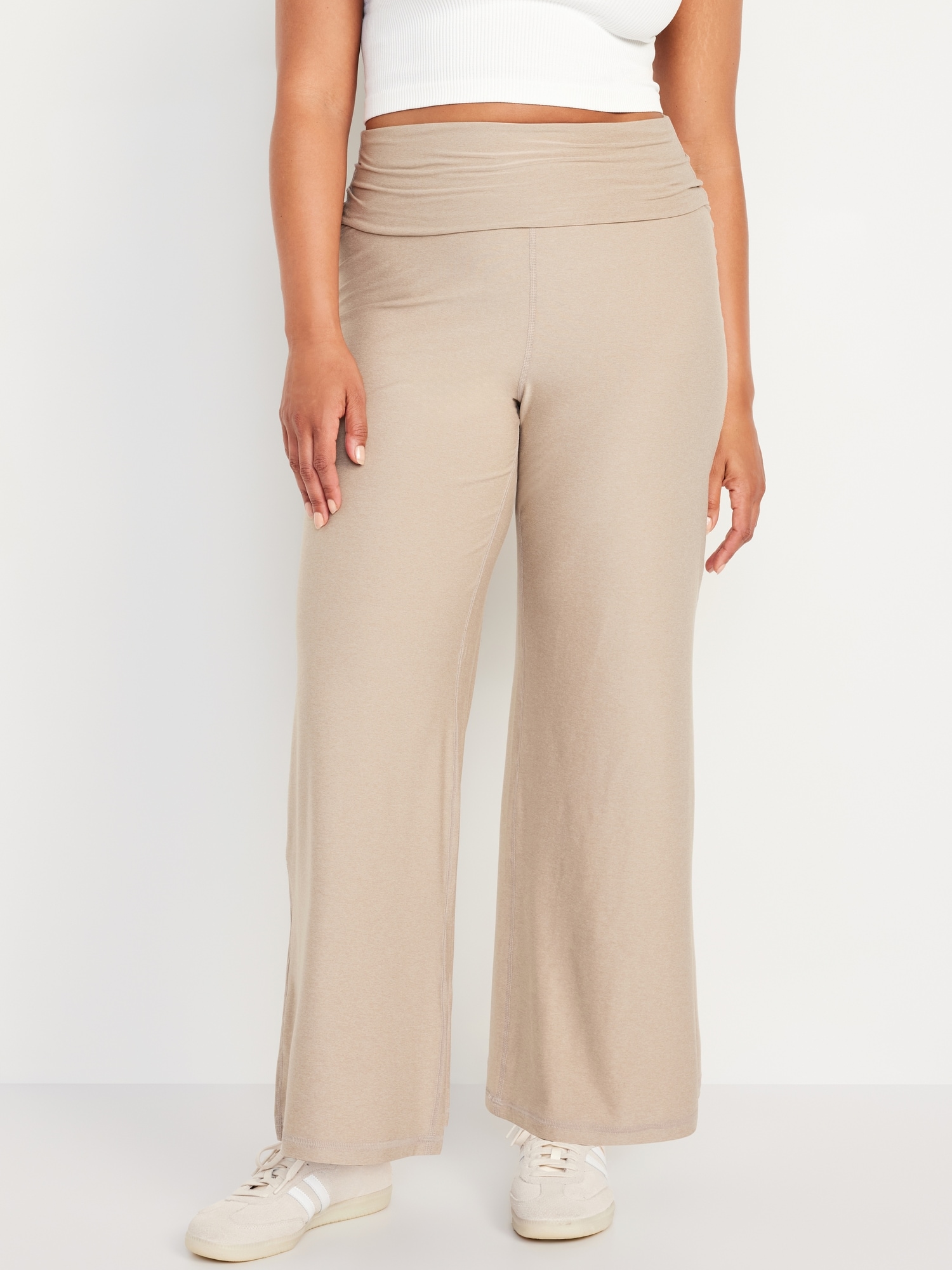 High-Waisted CloudMotion Wide-Leg Pants