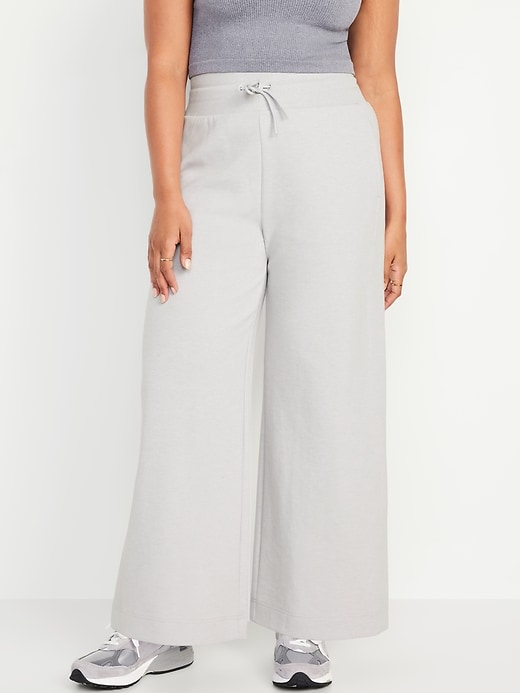 Image number 4 showing, Dynamic Fleece Wide-Leg Pants