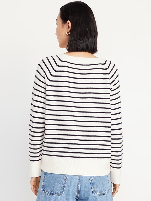 Image number 2 showing, SoSoft Loose V-Neck Sweater