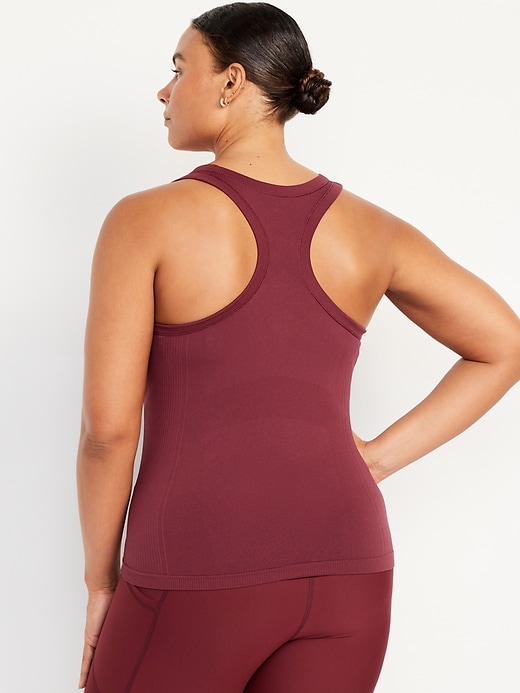 Image number 6 showing, Fitted Seamless Tank Top