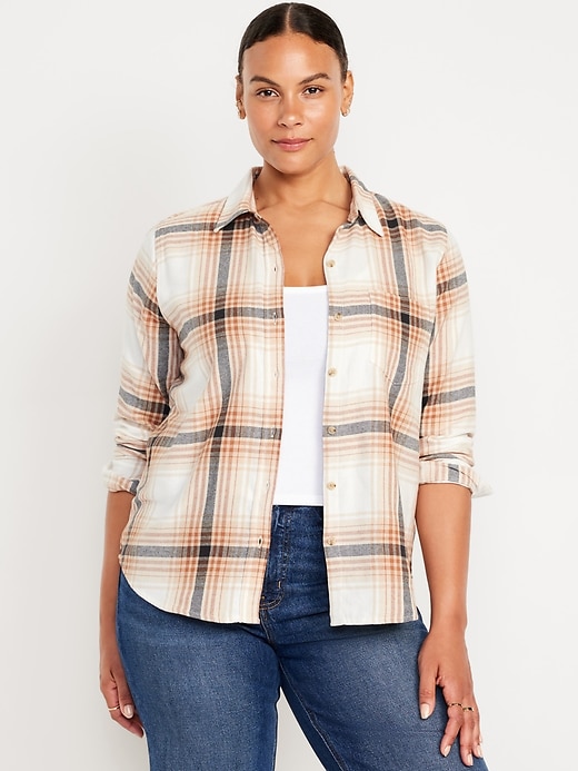 Image number 5 showing, Classic Flannel Button-Down Shirt