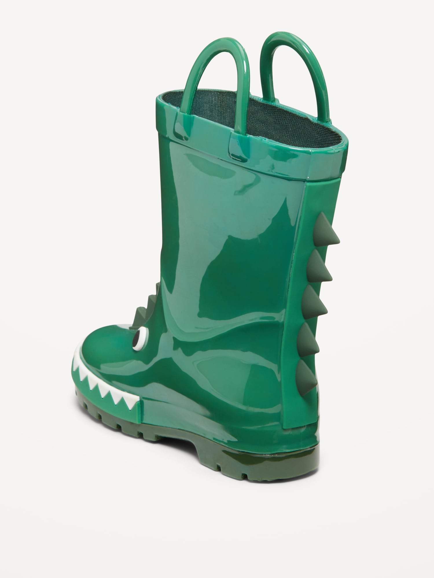 Tall Dino-Graphic Rain Boots for Toddler Boys