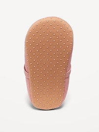 Voir une image plus grande du produit 4 de 4. Ballerines en similisuède pour bébé