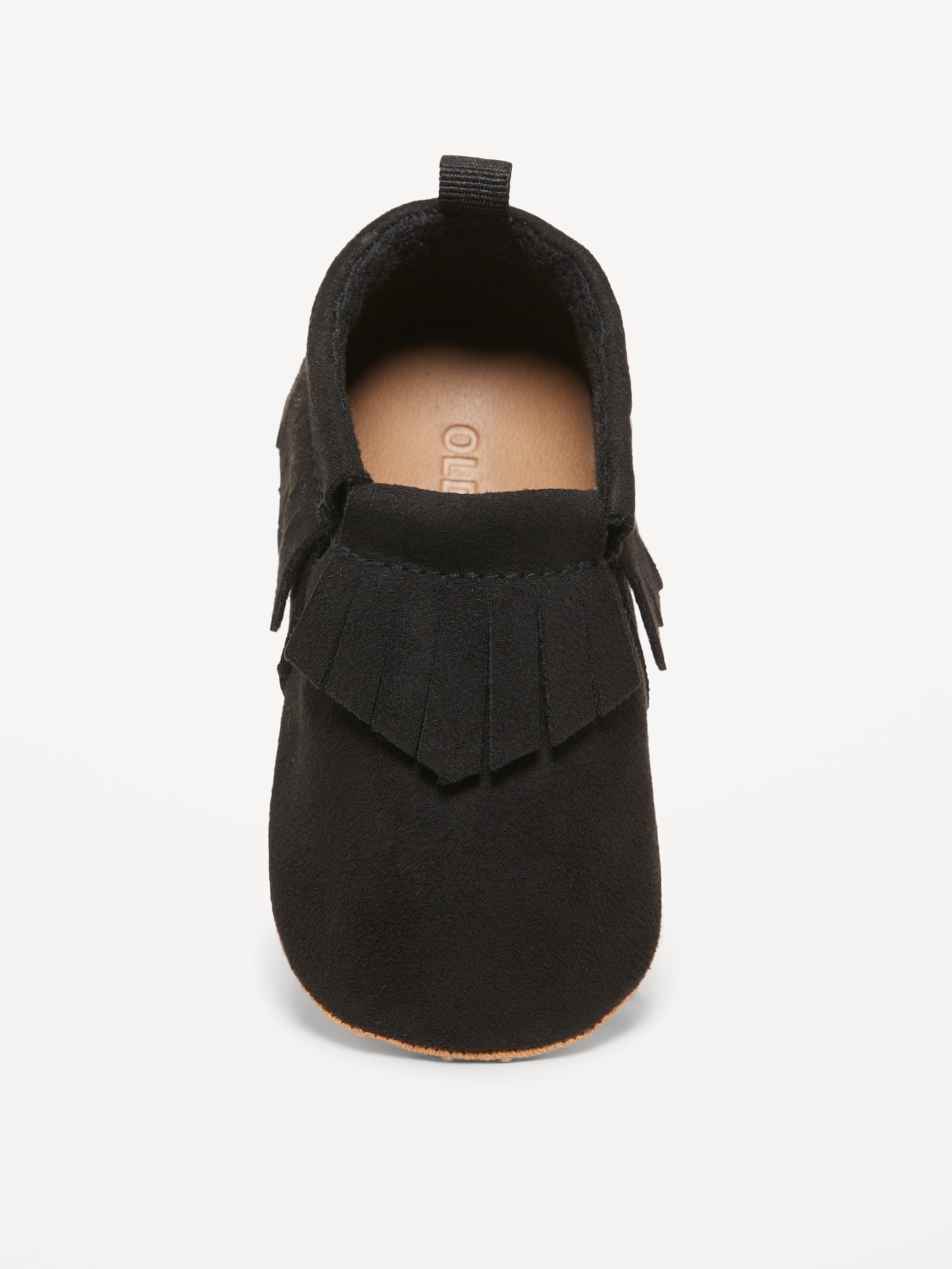 Faux-Suede Moccasin Shoes for Baby