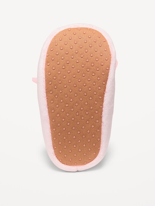 Image number 4 showing, Faux-Fur Unicorn Slippers for Baby