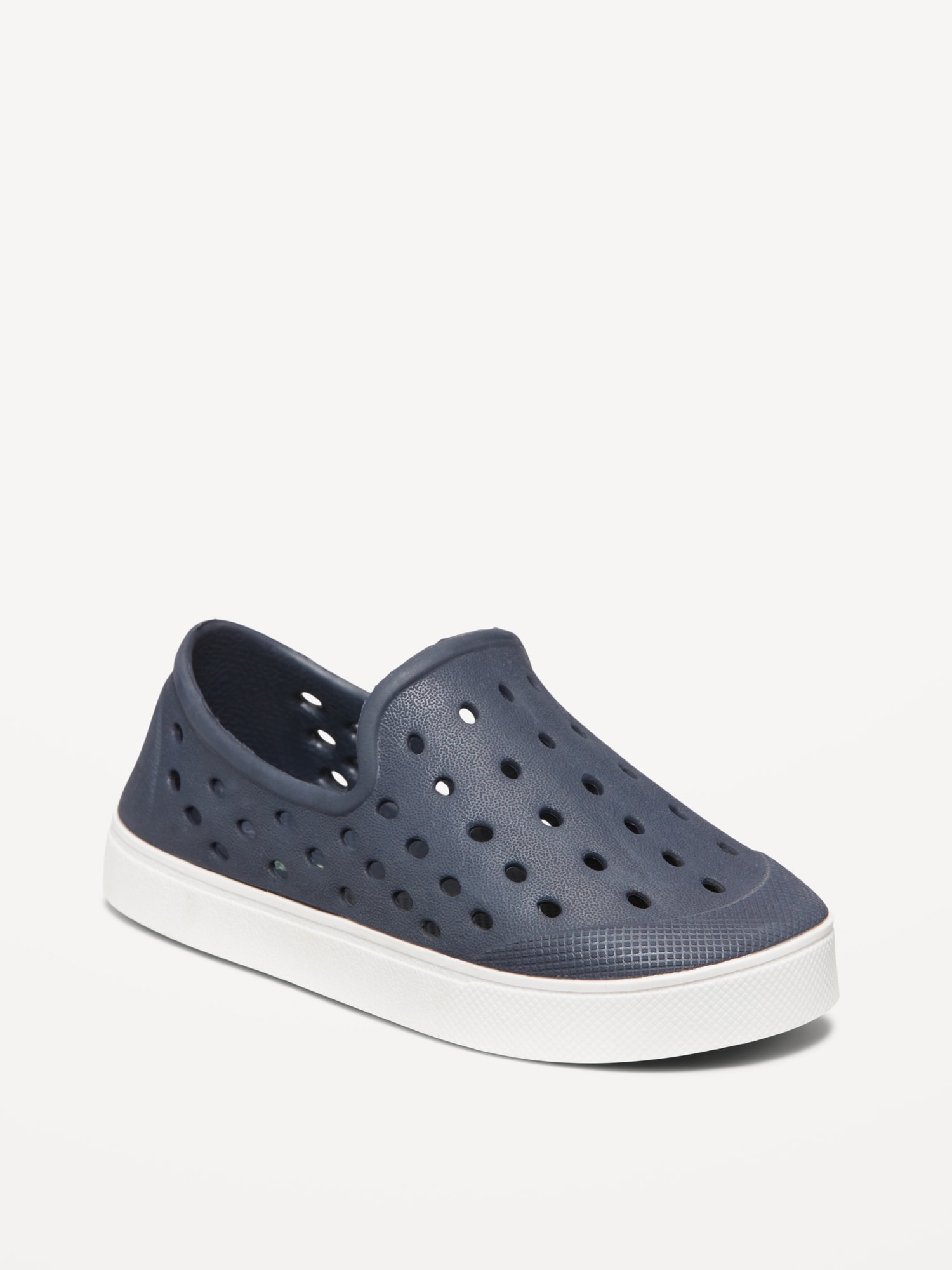 Perforated Slip-On Shoes for Toddler Boys