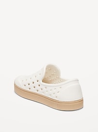 View large product image 3 of 4. Perforated Slip-On Shoes for Toddler Boys (Partially Plant-Based)