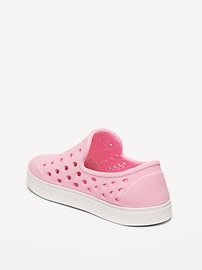 View large product image 3 of 4. Perforated Slip-On Shoes for Toddler Girls (Partially Plant-Based)