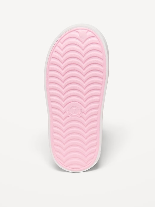 Image number 4 showing, Perforated Slip-On Shoes for Toddler Girls (Partially Plant-Based)