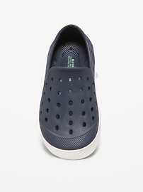 Image number 2 showing, Perforated Slip-On Shoes for Toddler Boys (Partially Plant-Based)