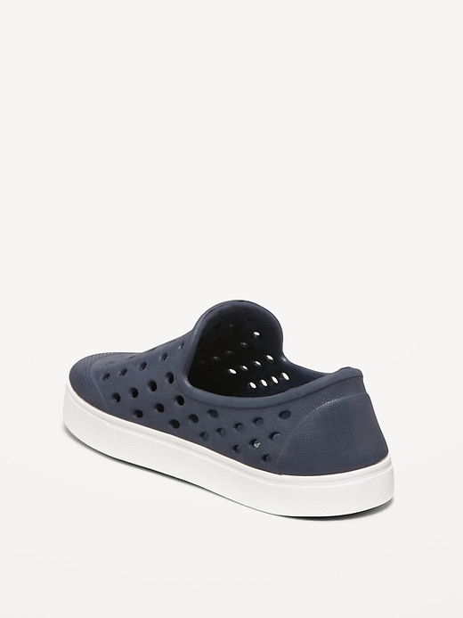 Image number 3 showing, Perforated Slip-On Shoes for Toddler Boys (Partially Plant-Based)
