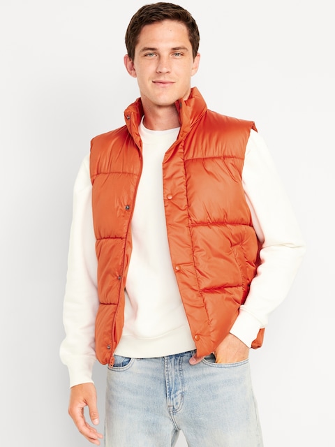 Water-Resistant Puffer Vest