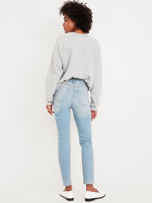 High-Waisted Wow Straight Ankle Jeans | Old Navy