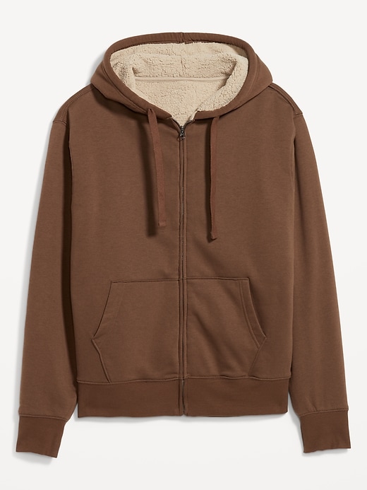 Image number 4 showing, Sherpa-Lined Zip Hoodie