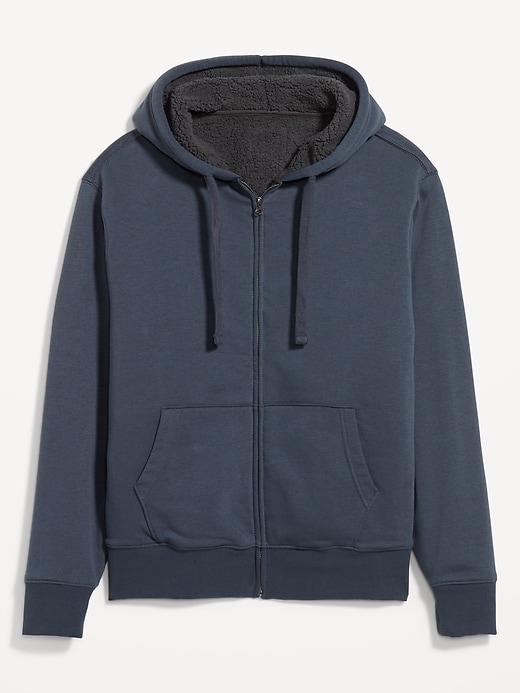 Image number 4 showing, Sherpa-Lined Zip Hoodie