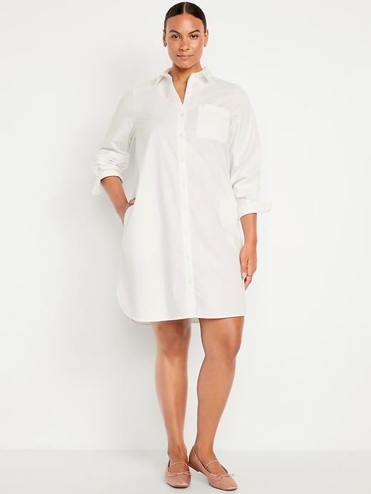 Image number 4 showing, Mini Shirt Dress