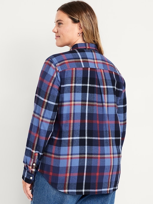 Image number 7 showing, Classic Flannel Button-Down Shirt