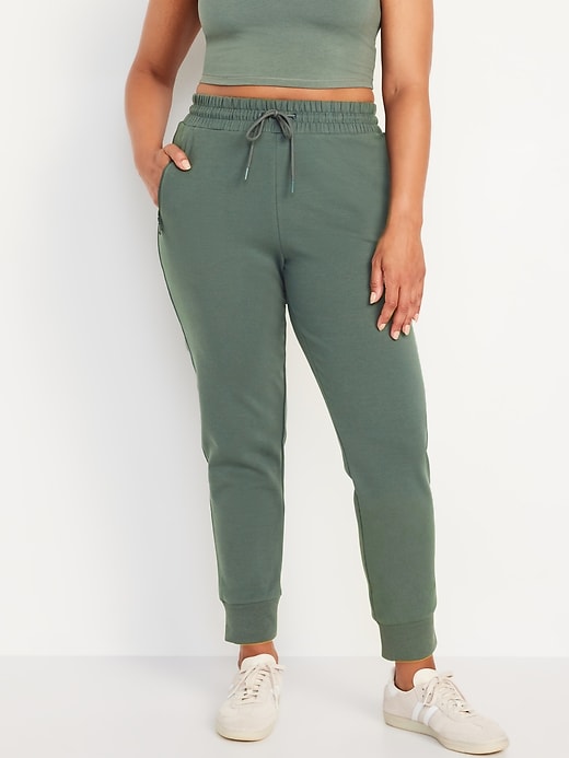 Image number 4 showing, High-Waisted Dynamic Fleece Joggers