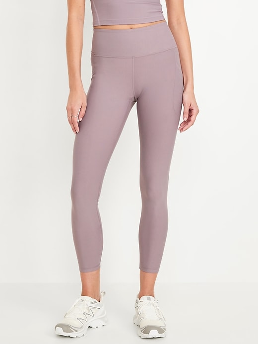 Image number 1 showing, High-Waisted PowerSoft Full-Length Leggings