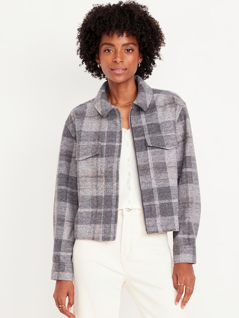 Relaxed Shirt Jacket