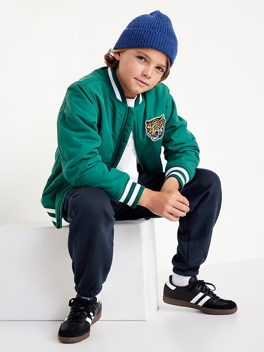 Image number 3 showing, Favorite Fleece Baggy Jogger Sweatpants for Boys