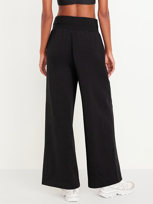 Image number 2 showing, Dynamic Fleece Wide-Leg Pants