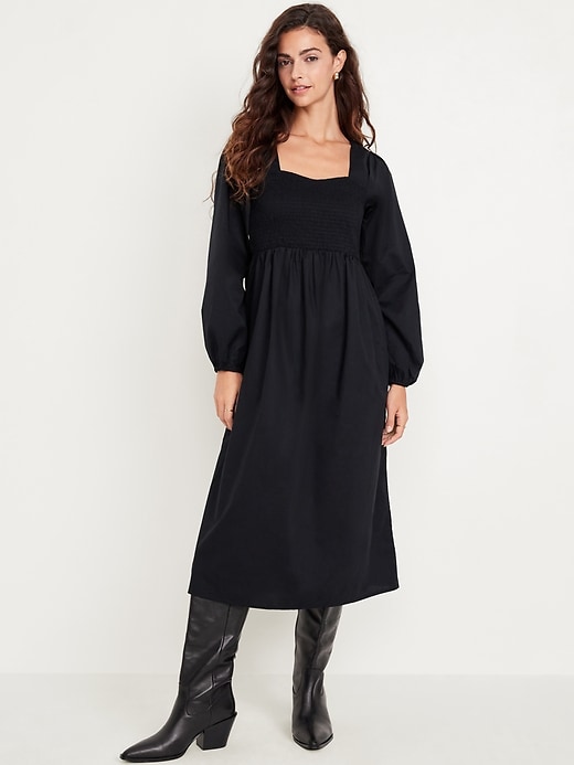 Image number 1 showing, Fit &amp; Flare Midi Dress