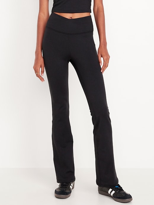 Image number 1 showing, Extra High-Waisted CloudComfy Boot-Cut Leggings