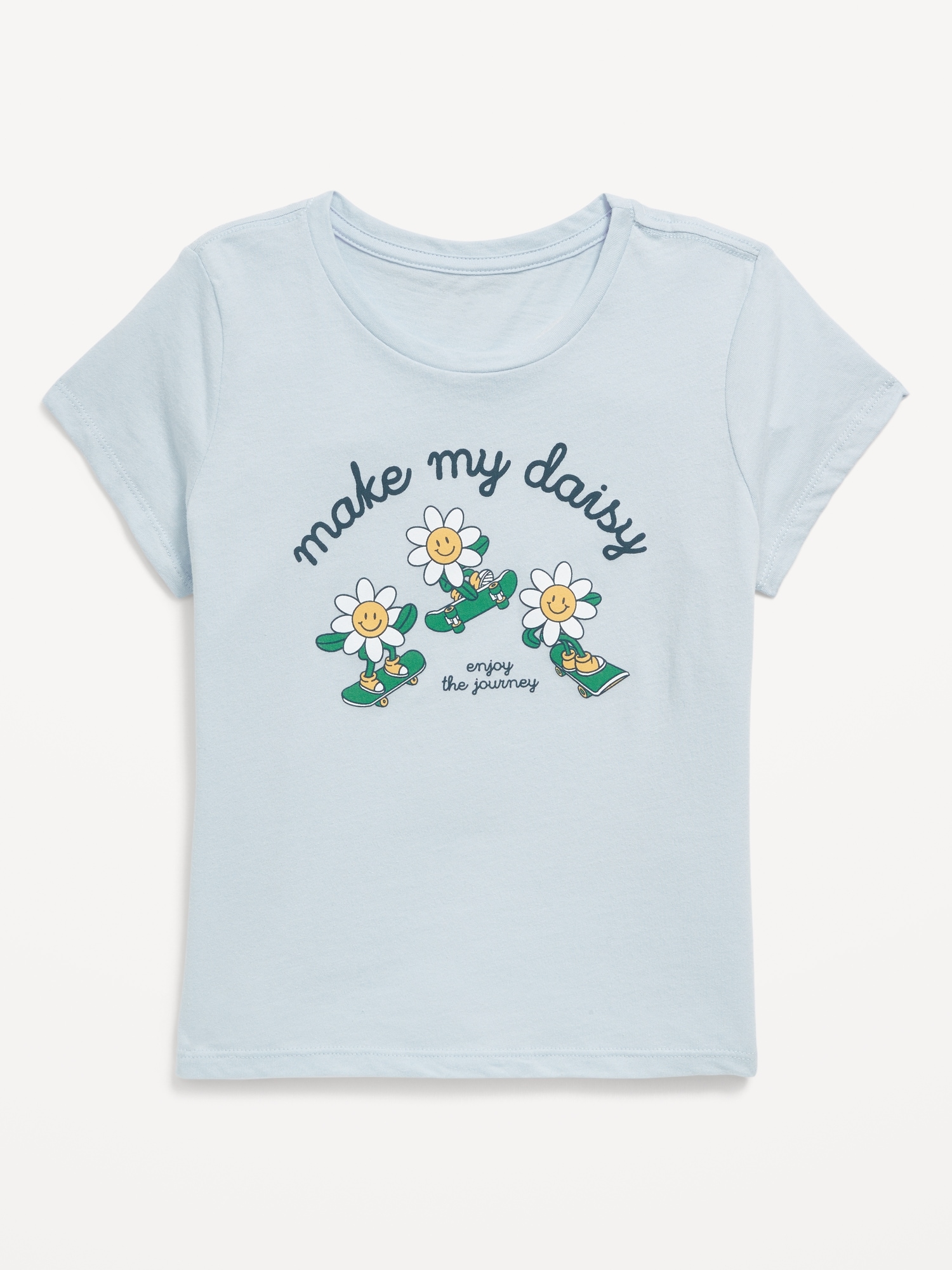 T-shirt à manches courtes à imprimé pour fille