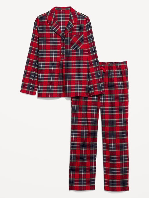 Image number 6 showing, Maternity Matching Flannel Pajama Set