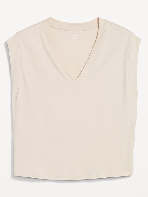 Image number 4 showing, Sleeveless V-Neck Top