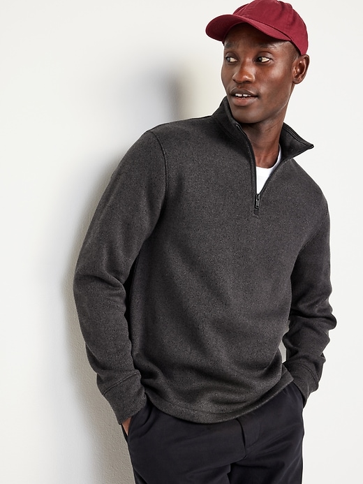 Image number 3 showing, Quarter-Zip Sweater