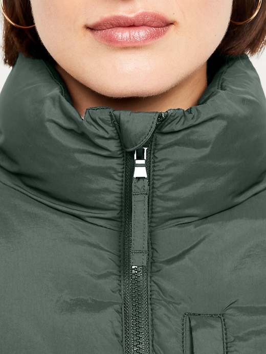 Image number 6 showing, Oversized Crop Puffer Jacket