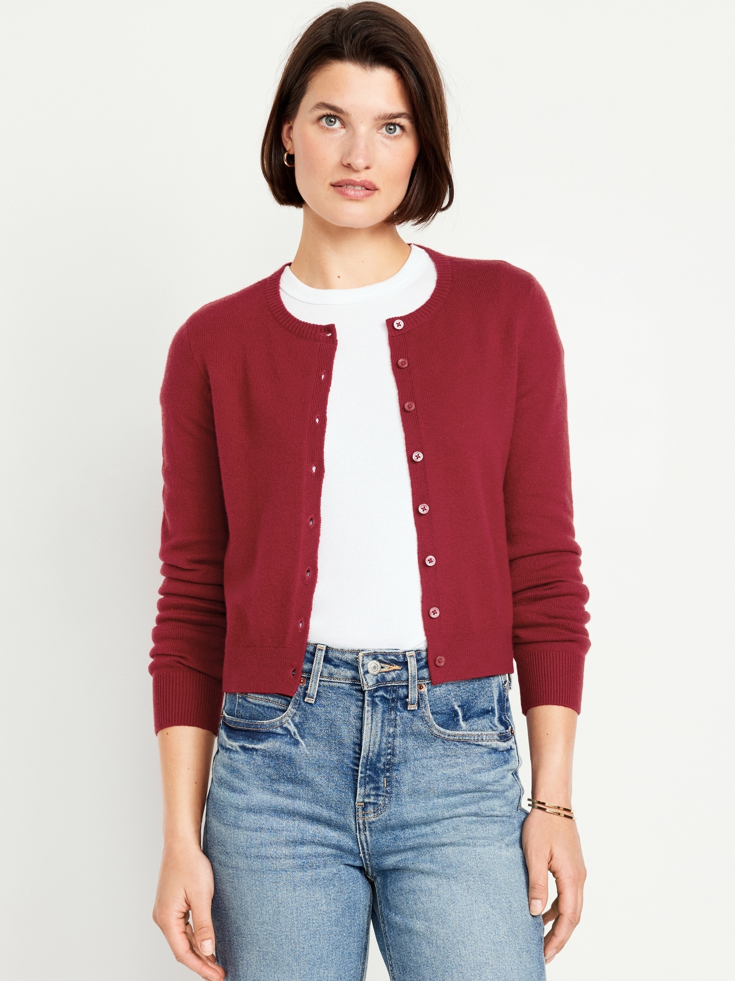 SoSoft Crop Cardigan Sweater