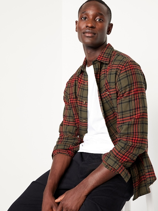 Image number 6 showing, Flannel Pocket Shirt