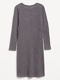 Image number 1 showing, Maternity Long-Sleeve Nursing Dress