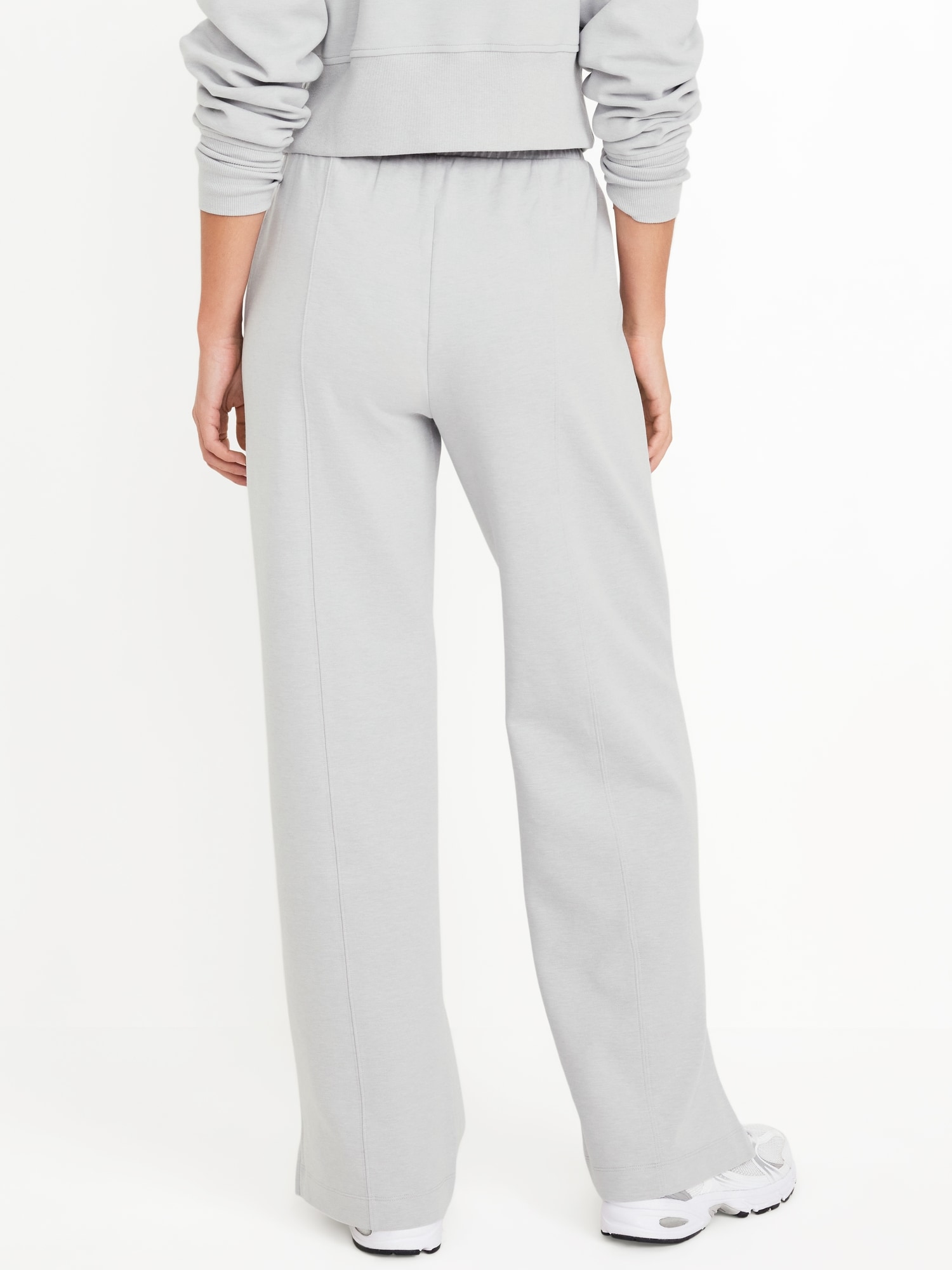 High-Waisted Dynamic Fleece Trouser Pants