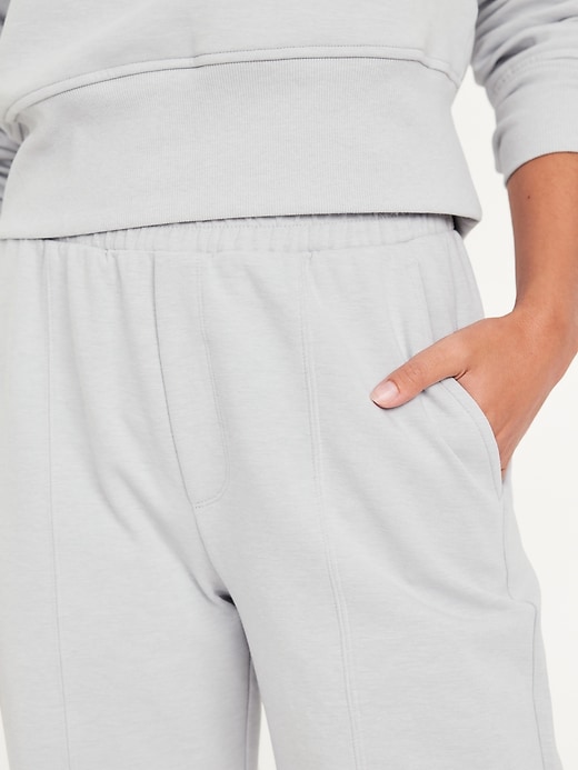 Image number 3 showing, High-Waisted Dynamic Fleece Trouser Pants