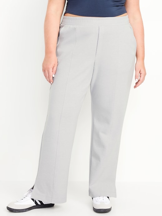 Image number 6 showing, High-Waisted Dynamic Fleece Trouser Pants