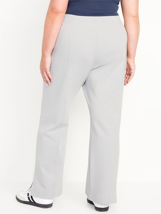 Image number 7 showing, High-Waisted Dynamic Fleece Trouser Pants