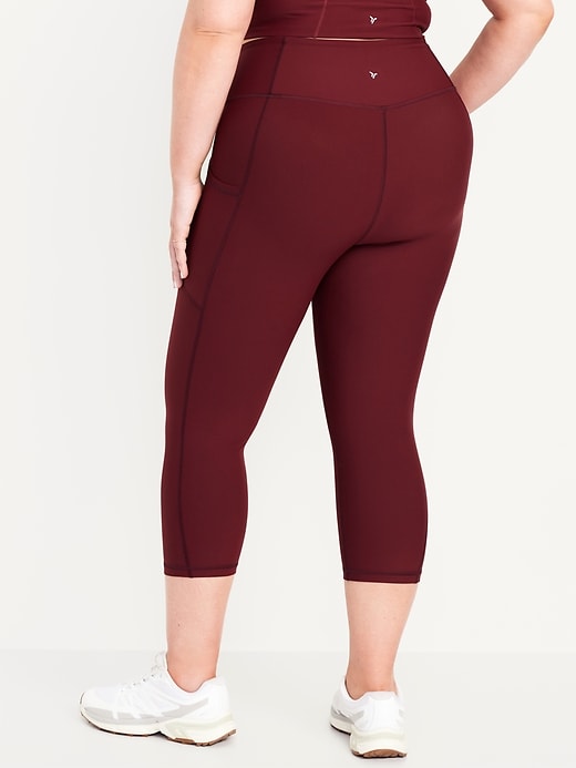 Image number 7 showing, High-Waisted PowerSoft Crop Leggings