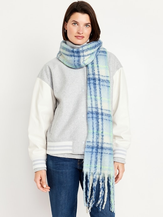 Image number 1 showing, Fringed Scarf