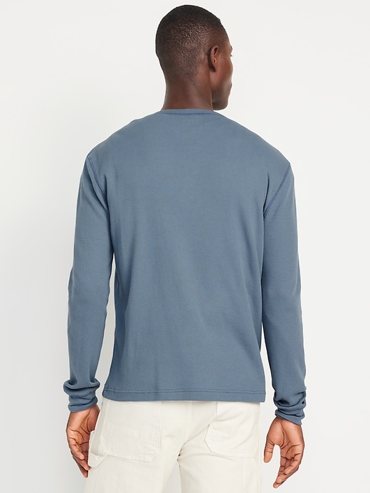 Image number 2 showing, Waffle Henley T-Shirt