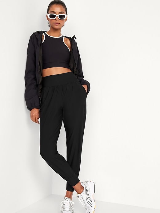 Image number 3 showing, High-Waisted PowerSoft Pocket Joggers