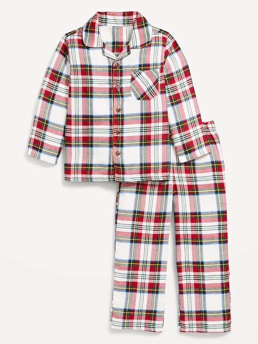 View large product image 2 of 4. Unisex Printed Pajama Set for Toddler &amp; Baby