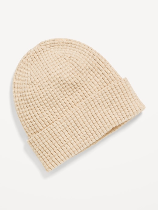 View large product image 1 of 1. Gender-Neutral Thermal-Knit Beanie for Kids