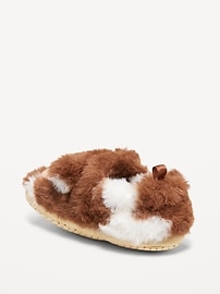 View large product image 3 of 3. Unisex Critter Slippers for Toddler