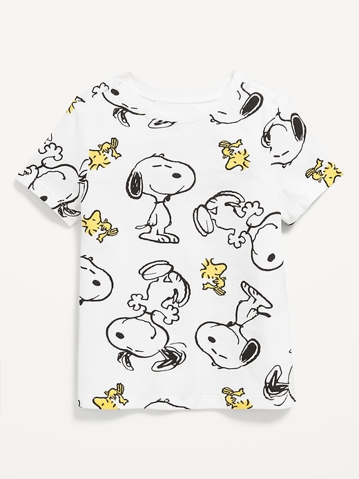 Voir une image plus grande du produit 1 de 2. T-shirt à imprimé Snoopy Peanuts&#153 unisexe pour tout-petit